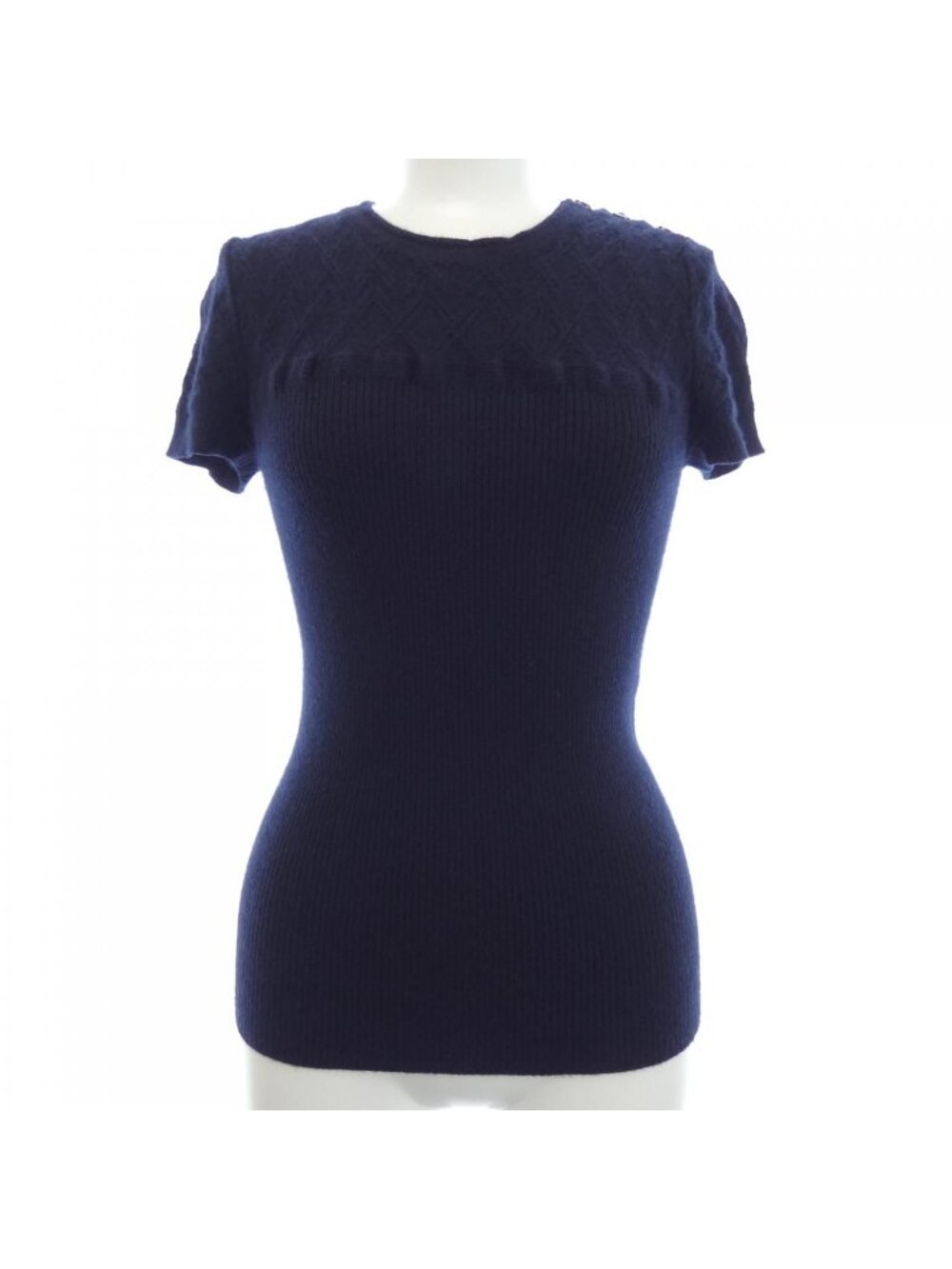 Chanel Knit Sweater Navy